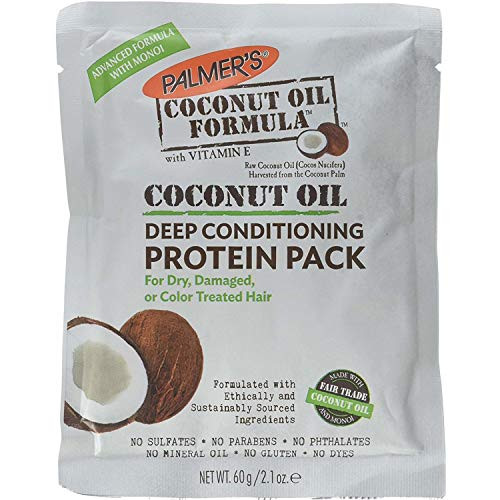 Palmer s Coconut Oil Formula Deep Conditioning Protein Pack 60g -PACK OF 6-