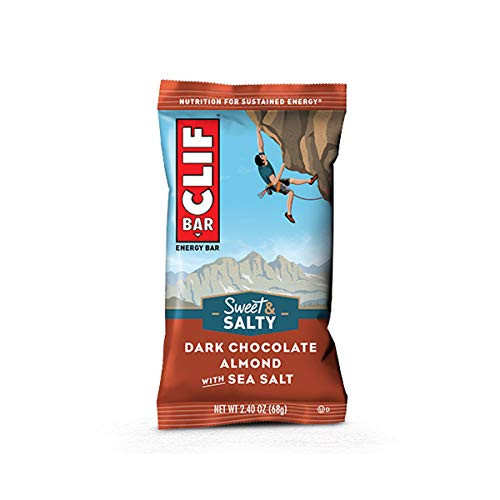 Clifbar Clif Bars - 12 Pack Dark Chocolate Almond w Sea Salt  One Size