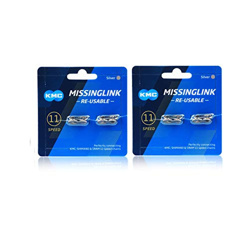 Bibike 6 7 8 9 10 11 12 Speed KMC Missing Link 4 Pairs Reusable Bicycle Chain Missing Link