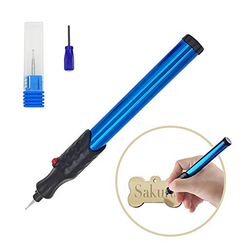 Electric Engraver Pen  Electric Micro Engraving Pen Mini Engraver Machine Cordless DIY Carve Tools Graver Kit with Extra Diamond Tip Bit  Cordless Precision Etching Pens Carve Tool for DIY Jewelry