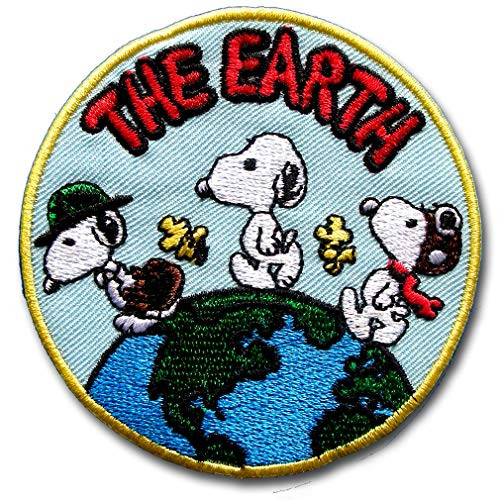 Verani Snoopy Patch Embroidered Iron on Cartoon Kids Sew Peanuts Badge Earth Peace Woodstock Love Emblem Verani Snoopy Patch Embroidered Iron on Cartoon Kids Sew Peanuts Badge Earth Peace Woodstock Love Emblem