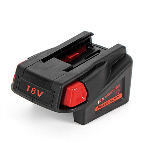 TPLS Adapter Converter Replace for Milwaukee M18 Lithium Battery to V18 Battery 18V NI-CD Tool Battery Adapter