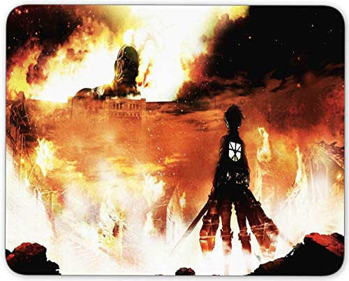 Attack on Titan Mouse Pad Marvel Marvel Anime Rectangular Gaming Series Mousepad Non-Slip Mouse Mat