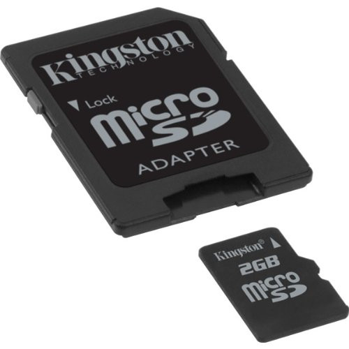 Contour ROAM 2 Camcorder Memory Card 2GB microSDHC Memory Card with SD Adapter