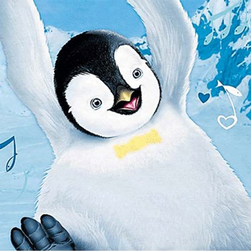 Happy Feet Beverage Napkins 16ct Happy Feet Beverage Napkins 16ct
