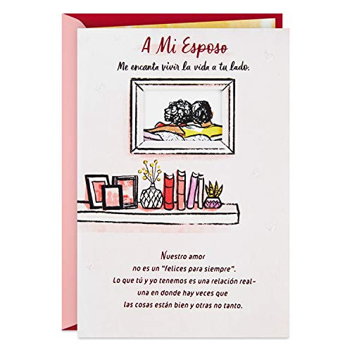 Hallmark Vida Spanish Valentines Day Card for Husband -A Mi Esposo-