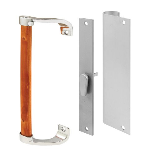 Slide-Co 14421 Sliding Door Handle Set, Aluminum Finish