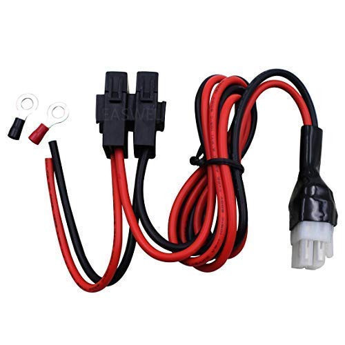 New Power Cable Cord Accessories Short Wave FT-857D FT-897D IC-725A IC-78 IC-706 -6-Hole 4-Pin-