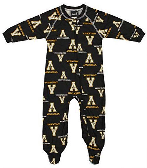 Outerstuff NCAA Infants Raglan Zip Up Coverall Appalachian State Mountaineers 12M Outerstuff NCAA Infants Raglan Zip Up Coverall Appalachian State Mountaineers 12M