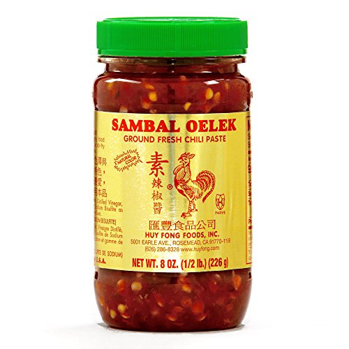 Huy Fong Chili Paste Sambal Oelek 8 oz each -1 Item Per Order- Huy Fong Chili Paste Sambal Oelek 8 oz each -1 Item Per Order-