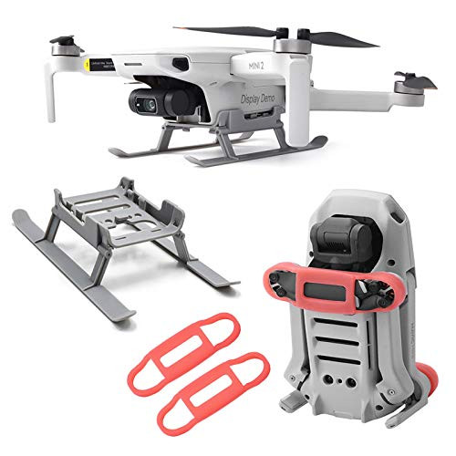 SENSKDN Propeller Guard and Landing Gear for DJI Mavic Mini Mini 2 Drone Accessories Set Fixator Holder Quick Release Height Extender Protector