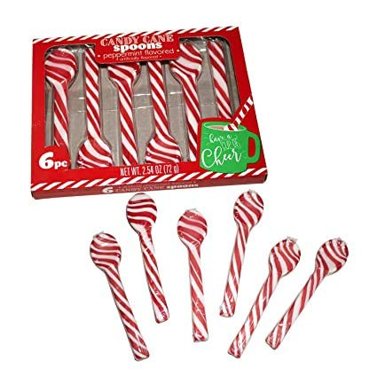 Peppermint Candy Spoons 6ct and Chocolate Candy Spoons 5ct