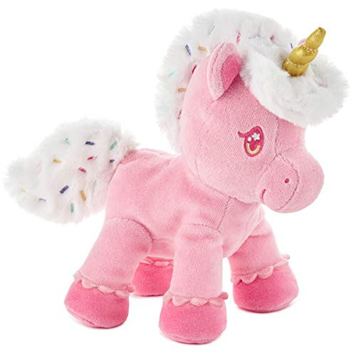HMK Hallmark Small Pink Floppy Baby Unicorn Plush