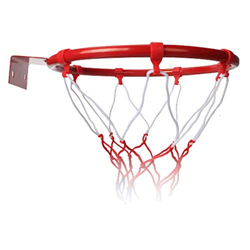 æ Basketball Goal Hoop  Basketball Rim Goal Wall Mounted Basketball Hoop Hanging Basketball Hoop Sports Netting Kids Basketball Training for Indoor Outdoor Dia.25cm