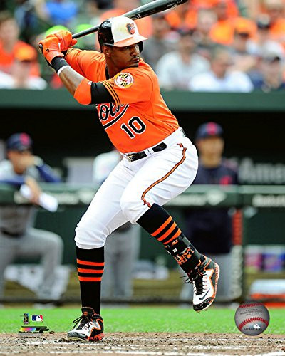 MLB Adam Jones Baltimore Orioles 2015 Action Photo -Size  8 inch x 10 inch-