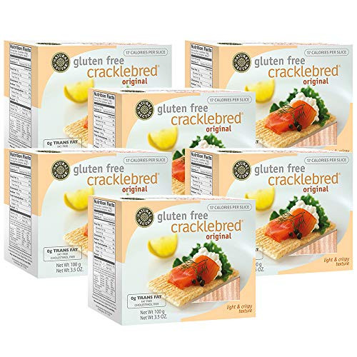 Natural Nectar Cracklebred Gluten Free Original 3.5 Oz -6 Pack-