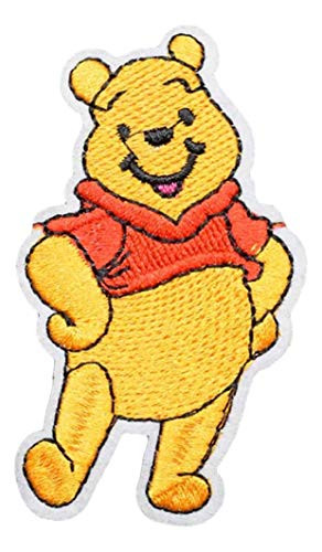 Winnie The Pooh Character 3 Inches Tall Embroidered Patch