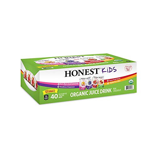 Honest Kids Organic Juice Drink  Variety Pack -6 oz. boxes  40 pk.-