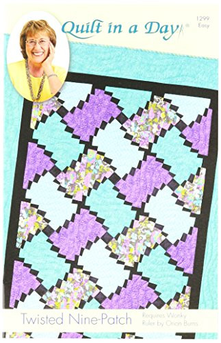 Quilt in a Day Eleanor Burns Signature Pattern- Twisted Nine-Patch Quilt Pattern