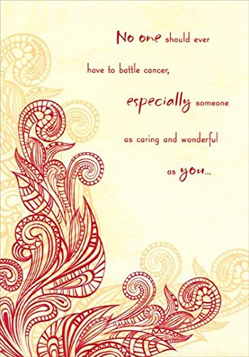 No One Should Have to Battle Cancer - Designer Greetings Support Card