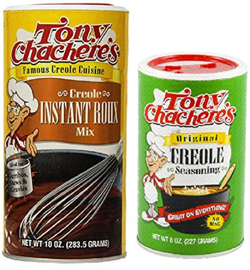 Tony Chachere s No MSG Cajun Creole Cooking Bundle - 1 each of Tony s Creole Instant Roux Mix 10 Ounces and Tony s Original Creole Seasoning 8 Ounces Tony Chachere s No MSG Cajun Creole Cooking Bundle - 1 each of Tony s Creole Instant Roux Mix 10 Ounces and Tony s Original Creole Seasoning 8 Ounces