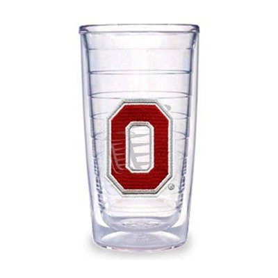Tervis Ohio State University O Emblem Tumbler (Set of 4), 16 oz, Clear