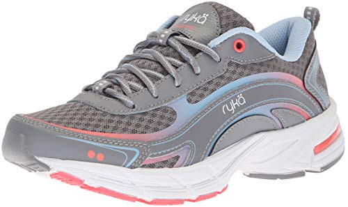 Ryka Women s Inspire Walking Shoe  Grey  9 M US