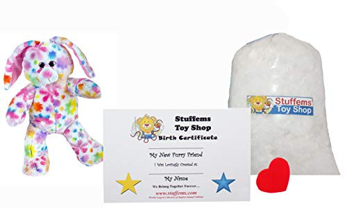 Make Your Own Stuffed Animal Mini 8 Inch Berry Bunny Kit - No Sewing Required!