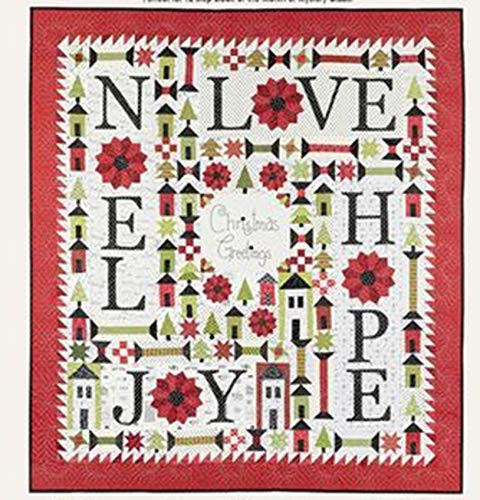 Suzn Quilts Christmas Greetings BOM Pattern  None