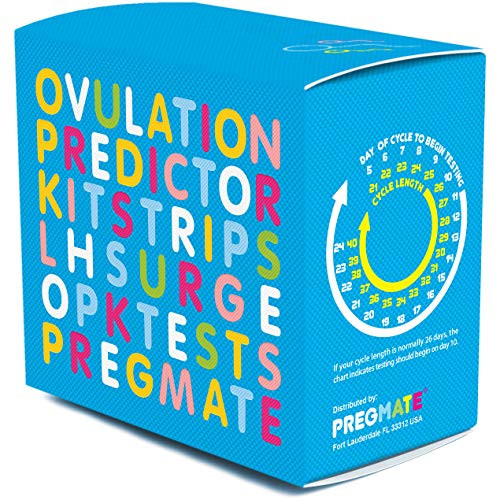PREGMATE 100 Ovulation Test Strips Predictor Kit -100 Count-