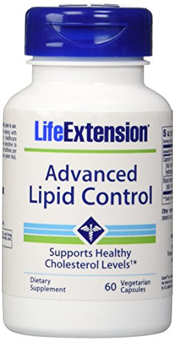 Life Extension Advanced Lipid Control  60 Vegetarian Capsules