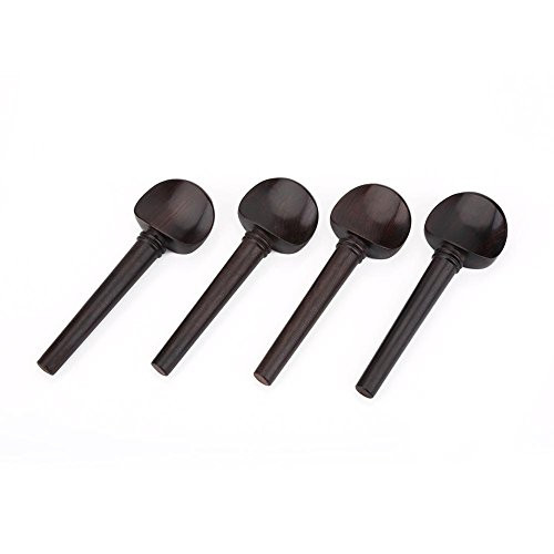 Cello Tuning Pegs No Hole Cello Ebony Wood Adjustment Peg Replacement Accessorie-4 pcs- Cello Tuning Pegs No Hole Cello Ebony Wood Adjustment Peg Replacement Accessorie-4 pcs-