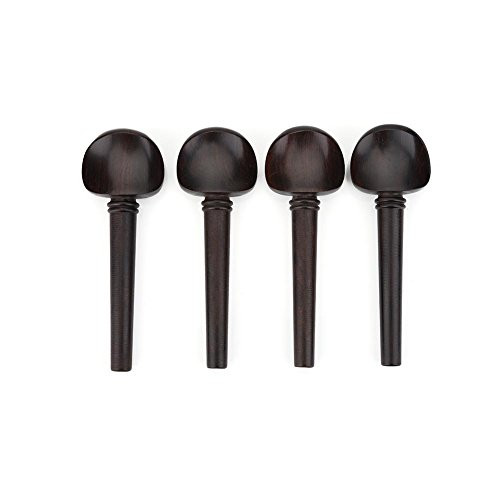 Bnineteenteam 4 Pcs Cello Tuning Pegs Ebony Wood No Hole Violon Cello Peg for 4 4 Cello Musical Instruments Tool Bnineteenteam 4 Pcs Cello Tuning Pegs Ebony Wood No Hole Violon Cello Peg for 4 4 Cello Musical Instruments Tool