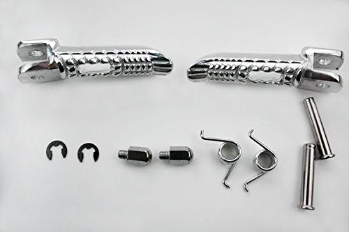 NBX- Motorcycle Front Foot Pegs Footrest For Compatible with Suzuki GSX-R GSXR 600 750 1000 2000-2011