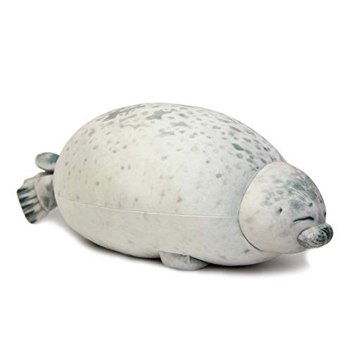 xingshengdejia Stuffed Cotton Plush Animal Toy Hug Plush Pillow Chubby Blob Seal Plush Animal Toy Cute Ocean Pillow Pet Stuffed Doll Kids Gift