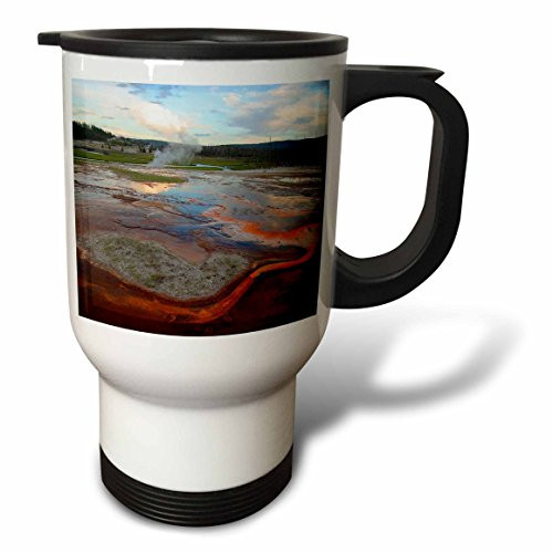 3dRose tm_17293_1" Biscuit Basin Yellowstone National Park" Travel Mug, 14 oz, Multicolor 3dRose tm_17293_1" Biscuit Basin Yellowstone National Park" Travel Mug, 14 oz, Multicolor