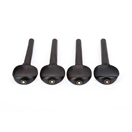Vbest life Cello Tuning Peg 4pcs Ebony Wood Cello Pegs Tuning Accessories No Hole Musical Instruments Parts for 4 4 Cello Vbest life Cello Tuning Peg 4pcs Ebony Wood Cello Pegs Tuning Accessories No Hole Musical Instruments Parts for 4 4 Cello
