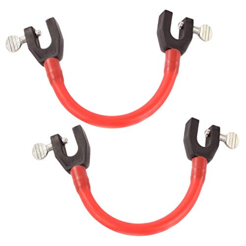 LIOOBO 2Pcs Ski Tip Connector Professional Latex Ski Training Aid Easy Wedge for Beginners Skiing Training -Random Color-