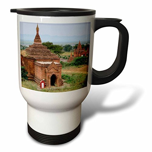 3drose Canada, Ontario, Niagara Falls Walking The Falls, Stainless Steel Travel Mug, 14-Oz