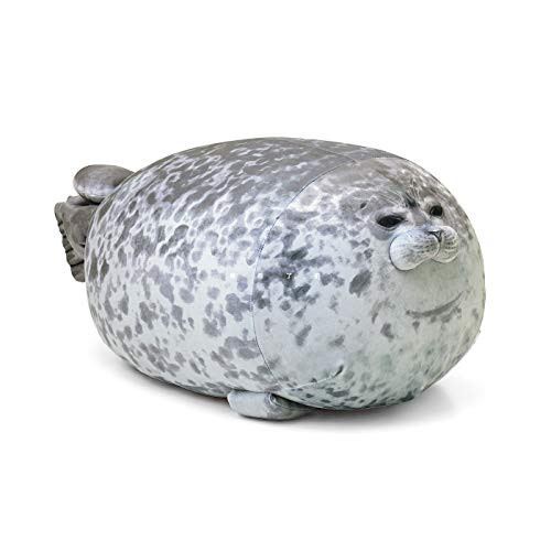 ZSDD Chubby Seal Pillow  Blob Seal Plush Toy  Cute Ocean Animal Pillow  Chubby Blob Seal Plush Animal Toy Cute Ocean Pillow Pet Stuffed Doll Kids Gift