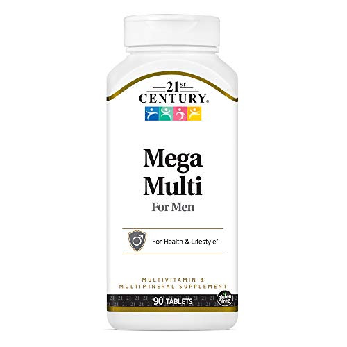 21st Century Mega Multi for Men Tablets  90 Count
