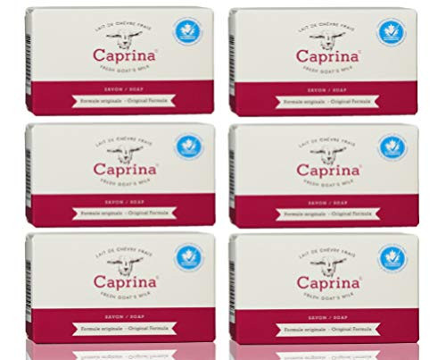 Canus Caprina Goat s Milk Bar Soap - Original Formula -5 Ounces- -6 pack- Canus Caprina Goat s Milk Bar Soap - Original Formula -5 Ounces- -6 pack-