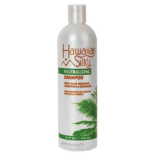 Hawaiian Silky no lye neutralizing shampoo  White  16 Fl Ounce