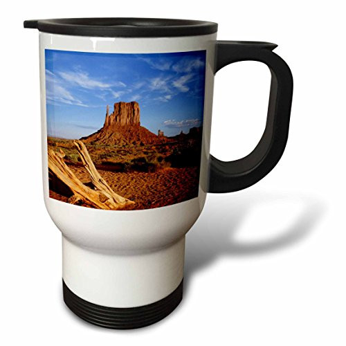 3dRose tm_87782_1 Arizona, Monument Valley, Navajo Tribal Park Us03 Bfr0168 Bernard Friel Travel Mug, 14-Ounce, Stainless Steel