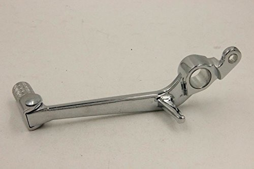 HTTMT MT280-010- Motorcycle Chromed High Tensile Strength Aluminum Folding Rear Brake Pedal Foot Lever Compatible with Yamaha YZF-R6 2006-2015