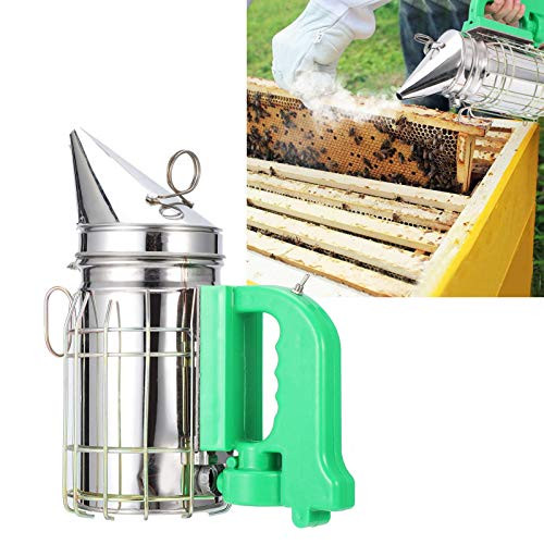 ohcoolstule Electric Bee Hive Smoker for Beekeeper with USB Interface Dual Stainless Steel Bee Hive Smoker with Heat Shield Beekeeping Beehive ohcoolstule Electric Bee Hive Smoker for Beekeeper with USB Interface Dual Stainless Steel Bee Hive Smoker with Heat Shield Beekeeping Beehive