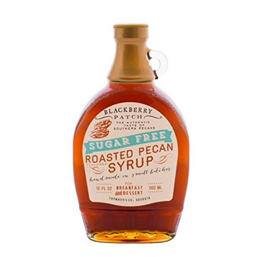 BLACKBERRY PATCH Syrup Roasted Pecan No Sugar Added  12 OZ