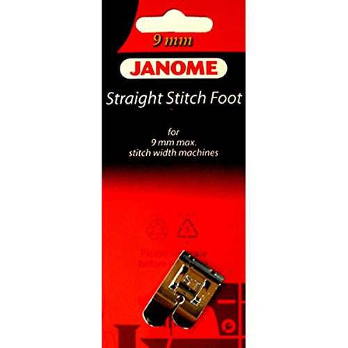 Janome Straight Stitch Foot 202083009 9mm Max Stitch Width Machines Janome Straight Stitch Foot 202083009 9mm Max Stitch Width Machines