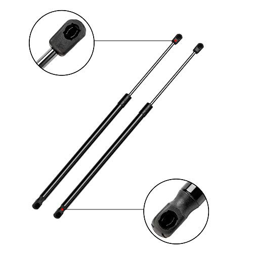 2 pcs SG201022 PM3075 Left and Right Front Hood Lift Supports Struts Gas Springs Shocks fit for 2004-2010 Volkswagen Touareg Sport Utility