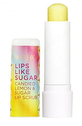 PACIFICA Lips Like Sugar Candied Lemon  and  Sugar Lip Scrub 0.15oz  Pack of 1